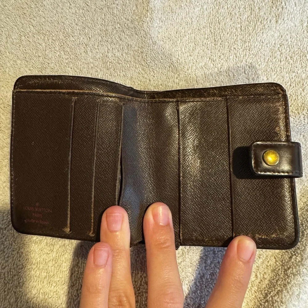 Louis Vuitton Damier Ebene Compact Wallet